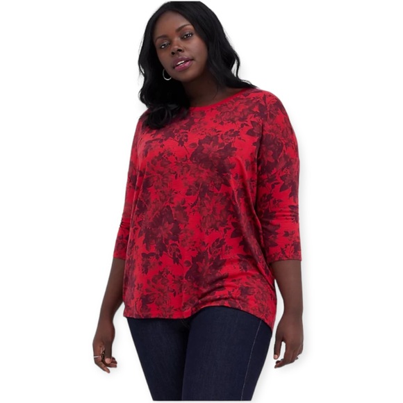 ❤️ Torrid Size 1 Relaxed Feather Soft Slub Crew Neck Drop Shoulder Tee - EUC - Picture 8 of 12